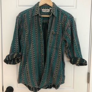 Funky vintage flannel